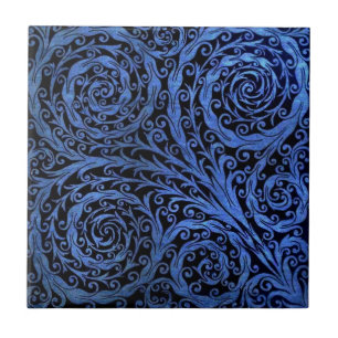 Carreau Tuile/trépied médiévaux de tapisserie