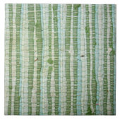 Carreau Tuile verte et bleue de couverture de chiffon (Devant)