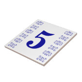 Carreau Tuile victorienne de numéro de maison (Côté)