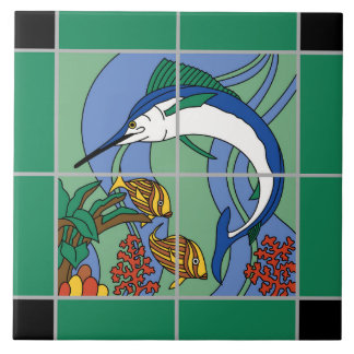 Carreau Tuile Vintage de Marlin Island
