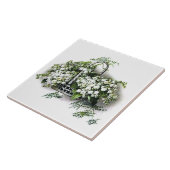 Carreau Tuile vintage du muguet (Côté)