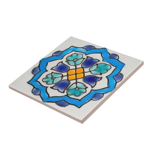 Carreau Tuiles Alhambra classique (Côté)