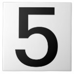 Carreau Tuiles de grand nombre de maisons 6"x6"<br><div class="desc">Carreaux de grand numéro de maison.</div>