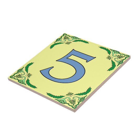 Carreau Tuiles de métro Vine Frame 5 Cinq (Côté)