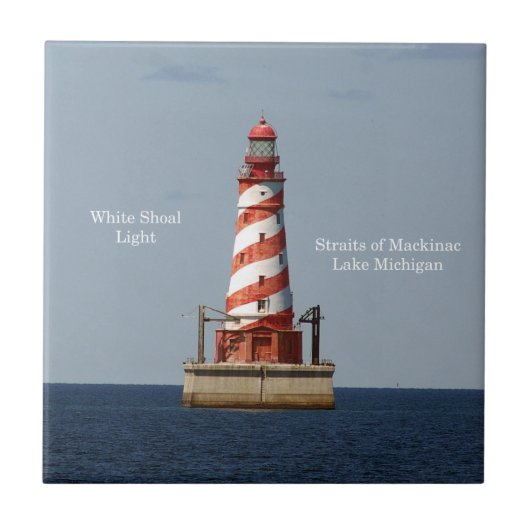 Carreau Tuiles du phare White Shoal (Devant)