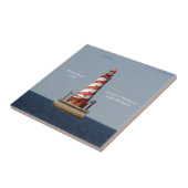 Carreau Tuiles du phare White Shoal (Côté)