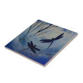 Carreau tuiles luxueuses de libellules (Côté)