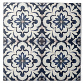 Carreau Tuiles portugais modernes tendance Azulejos bleu (Devant)