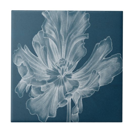 Carreau Tulipe monochrome II (Devant)