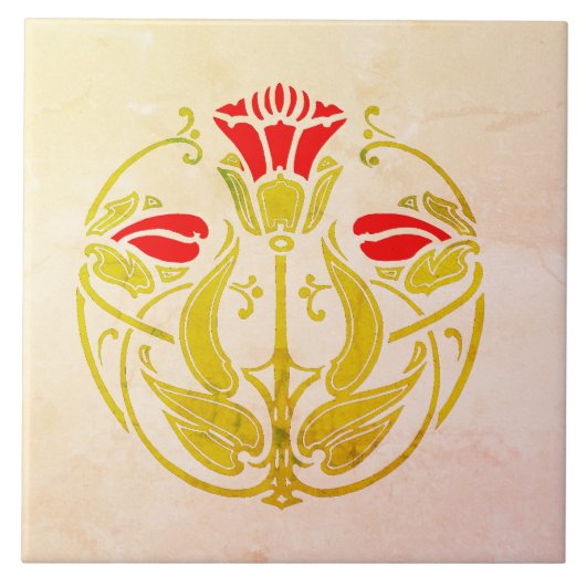 Carreau Tulipe Stylistique (Devant)