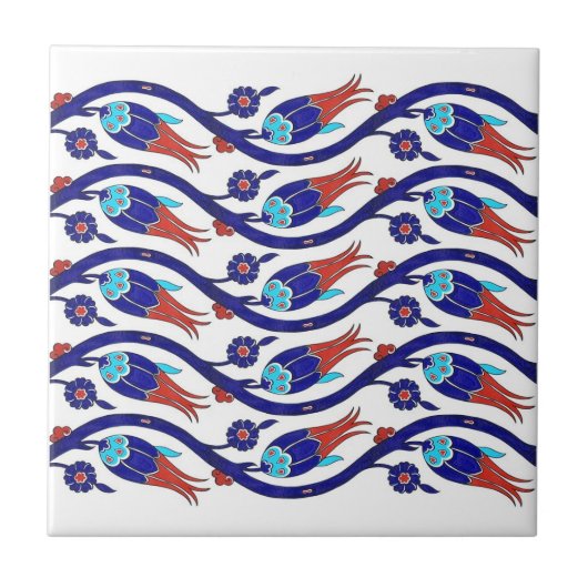 Carreau tulipe turkmène (Devant)