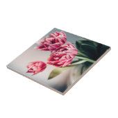 Carreau Tulipes dans un vase (Côté)