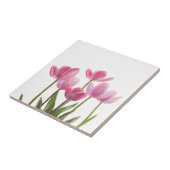 Carreau Tulipes roses (Côté)