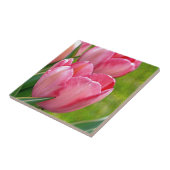 Carreau Tulipes roses (Côté)