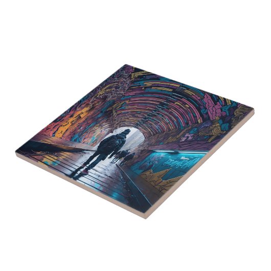 Carreau Tunnel De Graffiti (Côté)