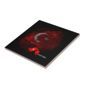 Carreau Turkey flag (Côté)