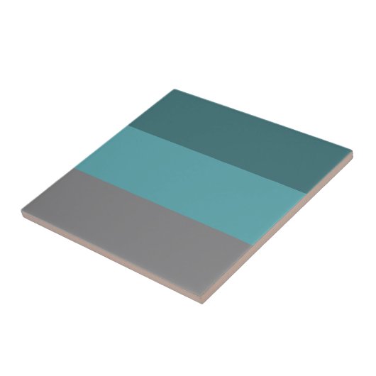 Carreau Turquoise, Gris (Côté)