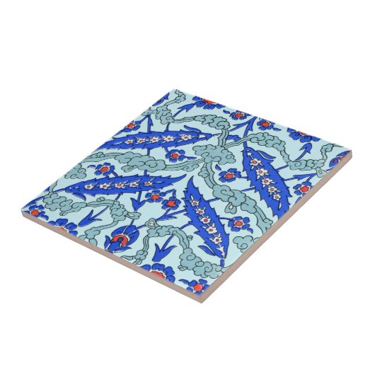 Carreau Turquoise turque de frontière (Côté)