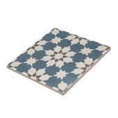 Carreau tuscan contemporary floral motifs tiles (Côté)