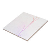 Carreau Twig rose blanc texture en béton (Côté)