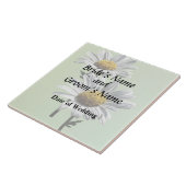 Carreau Two Daisies in Sunshine Wedding Products (Côté)