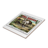 CARREAU TWO HORSES BIÈRE IMAGINAIRE (Côté)