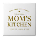 Carreau Typographie Cuisine de maman sur mesure<br><div class="desc">Typographie Cuisine de maman Carrelage céramique personnalisé</div>