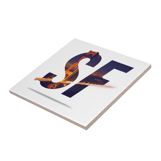 Carreau Typographie de San Francisco (Côté)