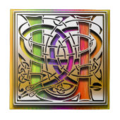 Carreau U Celbow Custom Monogram Tile (Devant)