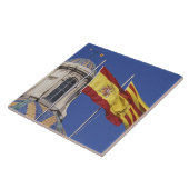 Carreau UE, Espagne, Catalogne, Palau de la Generalitat. (Côté)