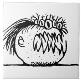 Carreau Ugly fantasy monstre drawing (Devant)