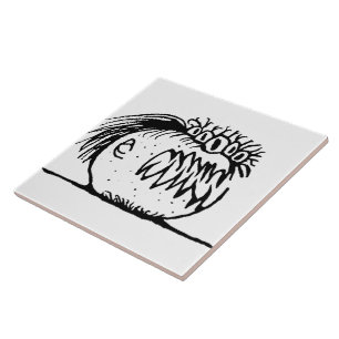 Carreau Ugly fantasy monstre drawing