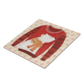 Carreau Ugly Sweater Fun Graphic Art Holiday Tile (Côté)