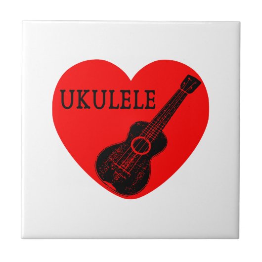 Carreau Ukulele Love (Devant)