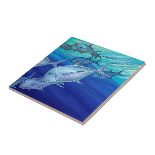 Carreau Ulua (Trevally géant) (Côté)