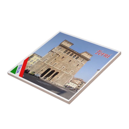 Carreau UMB007 TERNI, Ombrie, Italie, (Côté)