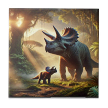 Un adulte majestueux Tricératops