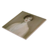 Carreau Un américain (en pastel sur la toile) (Côté)