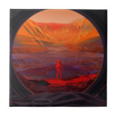 Carreau Un Astronaute Sur Mars (Devant)