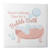 Carreau Un bain moussant (Devant)