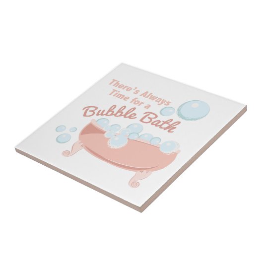 Carreau Un bain moussant (Côté)