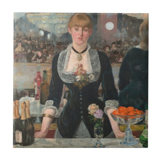 Carreau Un bar aux Folies-Bergère Edouard Manet (Devant)