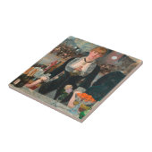 Carreau Un bar aux Folies-Bergère Edouard Manet (Côté)