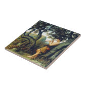 Carreau Un Berger Grec Ancien Jouant De La Musique (Côté)