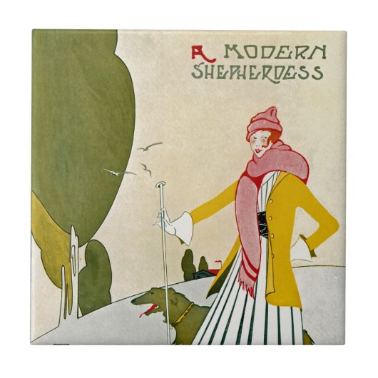 Carreau Un berger moderne (Devant)