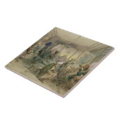 Carreau Un café, Constantinople, 1854 (stylo et encre et (Côté)