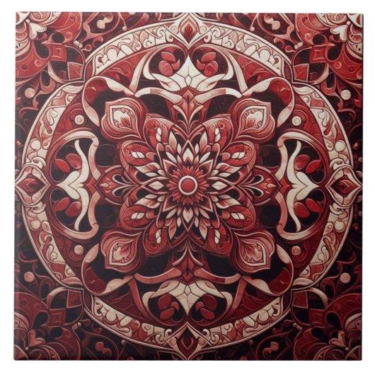 Carreau Un Carrelage intemporel de passion et d'opulence (Devant)