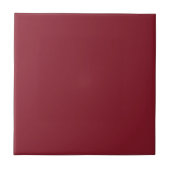 Carreau Un Cinnabar foncé rouge couleur solide Arrière - p (Devant)