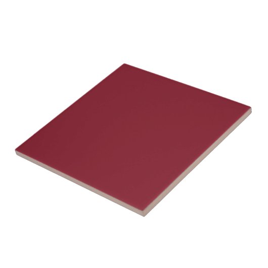 Carreau Un Cinnabar foncé rouge couleur solide Arrière - p (Côté)