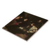 Carreau Un concert, c.1610-20 (huile sur la toile) (Côté)